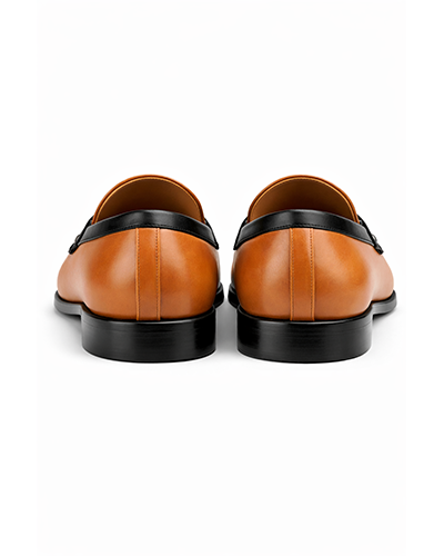 Men’s Two-Tone Leather Loafers